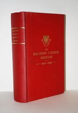 The Malvern College Register 1865-1924
