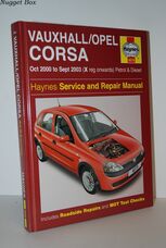 Vauxhall / Opel Corsa Oct 2000 to Sept 2003 (X Reg Onwards) Petrol and