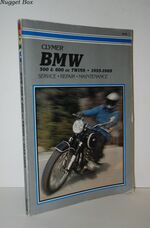 BMW 500 & 600 CC Twins 1995-1969 Service Repair Maintenance M308