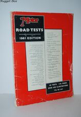 The Motor Road Tests 1961 Edition 43 Tests 176 Pages over 420 Illustrations