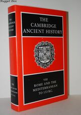 The Cambridge Ancient History VIII Rome and the Mediterranean to 133 B. C. The Cambridge Ancient History VIII Rome and the Mediterranean to 133 B. C.