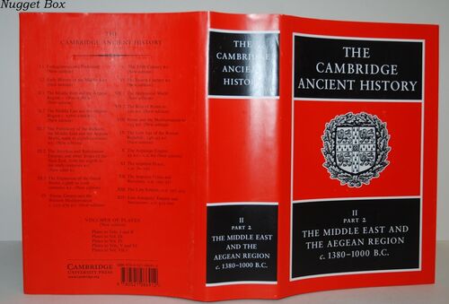 The Cambridge Ancient History II Part 2 the Middle East & the Aegean The Cambridge Ancient History II Part 2 the Middle East & the Aegean