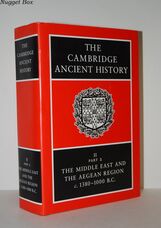 The Cambridge Ancient History II Part 2 the Middle East & the Aegean The Cambridge Ancient History II Part 2 the Middle East & the Aegean