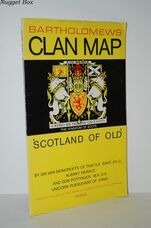 Bartholomew's Clan Map Scotland of Old