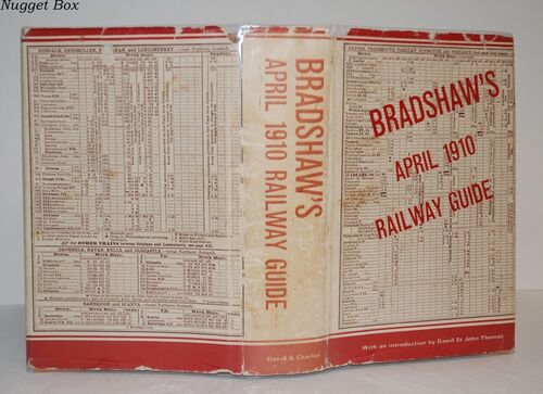Bradshaw's April 1910 Railway Guide Bradshaw's April 1910 Railway Guide