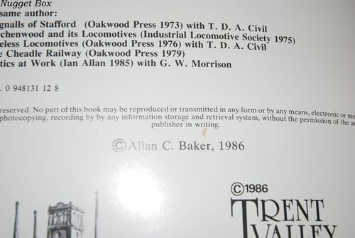 The Cheadle Collieries and Their Railways Being a Description of the The Cheadle Collieries and Their Railways Being a Description of the