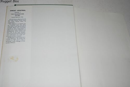 Great Central, Volume One The Progenitors 1813-1863 Great Central, Volume One The Progenitors 1813-1863