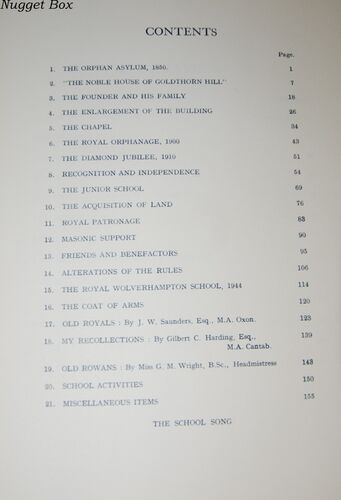 A History of the Royal Wolverhampton School, 1850-1950 with Plates A History of the Royal Wolverhampton School, 1850-1950 with Plates
