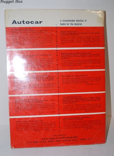 Autocar Road Tests Spring 1965 25 Tests Autocar Road Tests Spring 1965 25 Tests
