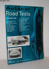 Autocar Road Tests Autumn 1965