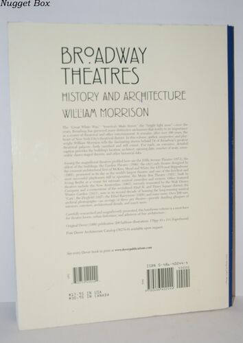 Broadway Theatres History & Architecture Broadway Theatres History & Architecture