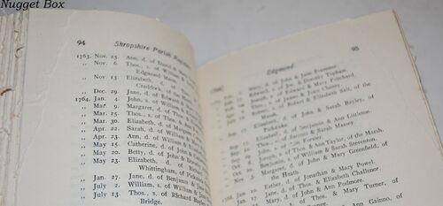 Shropshire Parish Register Society - Edgmond 1676-1812