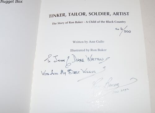 Tinker, Tailor, Soldier, Artist Ron's Story - a Child of the Black Country Tinker, Tailor, Soldier, Artist Ron's Story - a Child of the Black Country