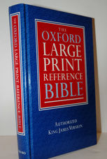 Bible  Oxford Large Print Reference Bible with Chain References