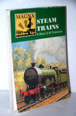 Steam Trains A Book of 30 Postcards